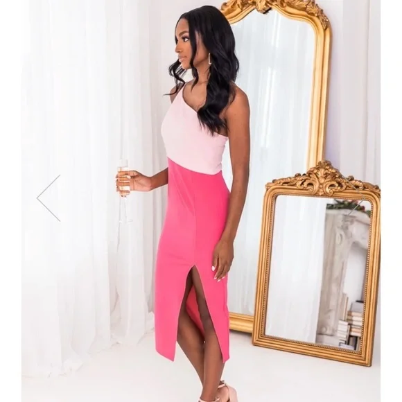 Pink Lily Pink Dress - Picture 2 of 3